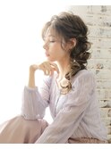 結婚式お呼ばれヘアセット★ロング編