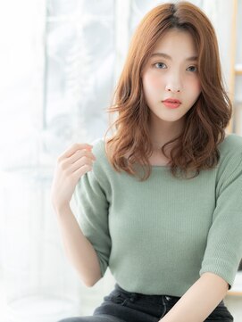 モッズヘア 上尾西口店(mod's hair) くせ毛風セミディ…グラマラスレイヤーカットa上尾20代30代40代