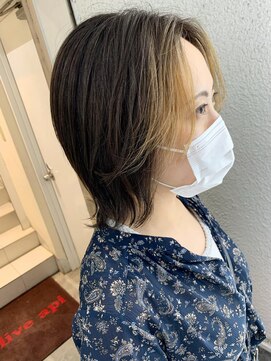 ネオリーブアピ 池袋店(Neolive api) 【Neolive api 池袋】　フェイスフレーミング×くびれヘア