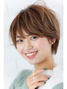 リル 7F 銀座(Rire) 【Rire-リル銀座-】シースルーな小顔ふんわりショートボブ☆