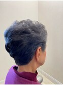 60代７０代８０代　似合わせショート　ウェーブパーマ　カット