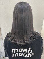 リフトバイマグ 松本駅前店(lift by mag) ナチュラルブルーブラック艶感ストレート美肌透明感ブルーカラー
