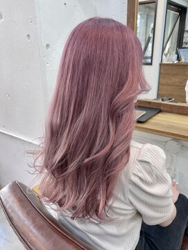 リッカ(RICCA) 【ダブルカラー】ガーリーピンクベージュ