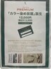 プレミアム染め放題パス（4カ月）　￥13200