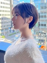 ロンドシエル 横浜(Lond ciel)&nbsp;前髪×小顔ショート×ショコラアッシュ【横浜】