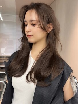 サイン 表参道(SIGN) ザクザクレイヤーカット巻き方簡単ミディアム ロング韓国表参道