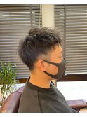 ツーブロ&刈り上げショート/フェード/メンズカット/理容室