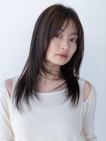 イルハバナ 渋谷(ill HAVANA)&nbsp;レイヤーカットセミディ似合わせカット小顔髪質改善シアカラー