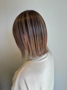 ヘアーラニッシュ 柏の葉キャンパス店(hair Lanish) バレイヤージュ/20代30代40代/グレージュ