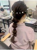 ロングヘア浴衣アレンジ　美由紀　#八王子