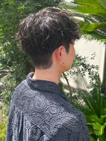 ナカオコアフュール(NAKAO COIFFURE)&nbsp;ツーブロック　ダウンパーマ　ナチュラルパーマ　刈り上げ