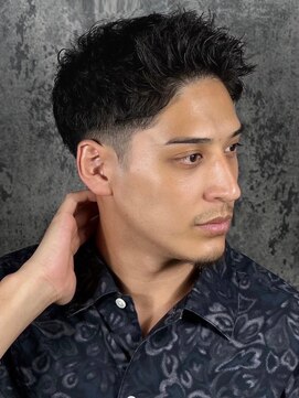 プレミアムバーバー 目黒店(PREMIUM BARBER produce by HIRO GINZA) ワイルドショートパーマ