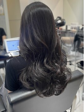 ソヨン 金山店(SOYON) ロングレイヤー/オリーブグレージュ/暗髪/赤み消し