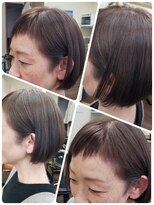 クリア 美容室&nbsp;ミニボブ☆前髪短め小顔カット