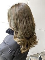 ヘアーズルーム 近鉄八尾(hair's RooM)&nbsp;グラデーション×オリーブベージュ