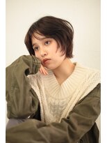 ファム(Fam) くせ毛ショート　ショコラベージュ　パーマ　代官山　中目黒