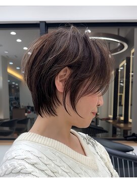 ミユーズ 表参道(Miyu's) ショートカット髪型20代30代40代50代前髪あり前髪なし面長丸顔