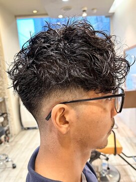 クラップス 横須賀中央店(CLAPS) 横須賀メンズマッシュ波巻きパーマツイスパメンズパーマ刈り上げ