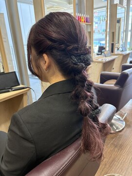 ヴィサージュジョイン(VISAGE join) ツイン編みおろし