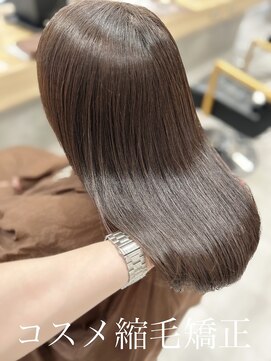 アース 若葉台店(EARTH) ナチュラルな仕上がりで快適に！コスメ縮毛矯正でお悩み解決｜
