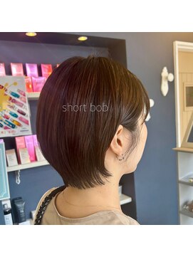 ヘアーガーデン ミルクティ(Har Garden Milk tea) ショートボブ