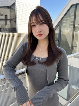 レーヴバイロンド 仙台(Reve by Lond) 髪質改善レイヤーカット暗めカラー顔周りカット縮毛矯正仙台