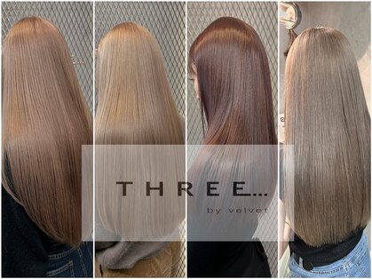 スリーバイベルベット(THREE...by velvet)の写真