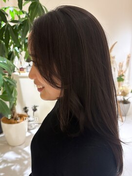 メイン(『　　』main) カット　縮毛矯正