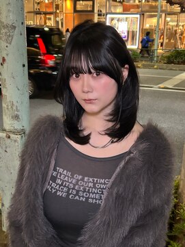 シンシェアサロン 原宿店(Qin shaire salon) ブルーブラックシネマ