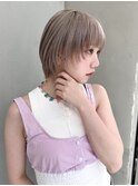 【GEEKS渋谷】レイヤーボブ/ハッシュカット/ウルフ/ミルクティー