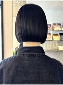 スリックストレートボブ