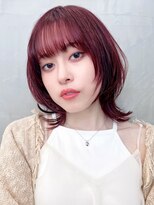 セイドット フクオカ(Say.FUKUOKA) 【Say.福岡】くびれボブ×レイヤーボブ×くすみピンク×レイヤー