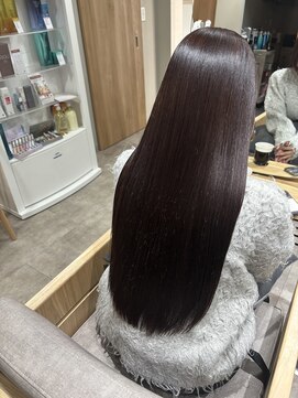 ソレイユ(soleil) ダークブラウン×髪質改善