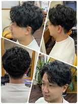 クリア 美容室&nbsp;センターパート☆波巻きツイスト