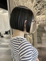 トータルビューティーサロン プリエ(prier)&nbsp;小顔ミニボブ/切りっぱなしボブ/地毛風カラー/髪質改善