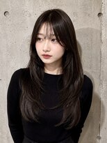 アル あびこ(aru.) ナチュラルで上品なロングレイヤー