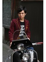 レイブ アクション アンド ヘアー 北千住店(rave Action and Hair) Modsテイスト ミディアムレイヤースタイル
