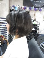 ミミック (mimic) 派手髪からのイメチェン。ダークシルバーボブTRICKstyle! 