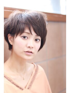 ネオリーブクレア 綱島店(Neolive Krea) 30代40代人気ショート☆斜めバングでこなれショート