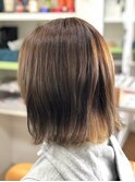 毛先カラー×インナーカラー