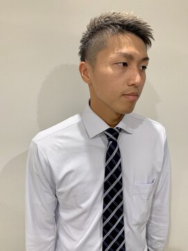 メンズアンダーバーホワイト 南海難波店(Men's _WHITE) メンズビジネスショート