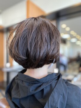 リドル ヘアー 駒生店(Riddle HAIR) 丸みボブ