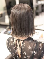 ホロン 池袋(HOLON)&nbsp;【HOLON】夏のイメチェンフォギーベージュ切りっぱなしミディ