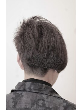 ノンスタイルノンコンセプト 美容室(Nostyle‐Noconcept) アシンメトリーショートボブ