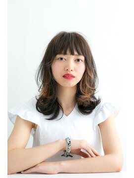 ラパンセ ブラン(LA PENSEE BRUN) LA PENSEE BRUN/インナーカラー デザインカラー 大人レイヤー