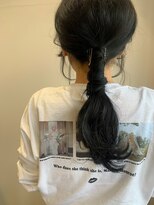 ケーオーエスビューティー(K O S beauty)&nbsp;ローポニーアレンジ