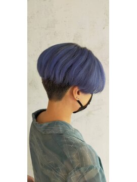 アドール(ADOR) インナーカラー ハイライト 縮毛矯正 イルミナカラー