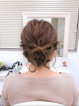 リサ 恵比寿(risa.) リボンシニヨン