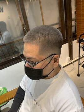 ウィキッド(WICKED) silver buzzcut