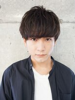 マイロ(mailo) ツーブロックマッシュ×ランダムパーマ【メンズパーマ】